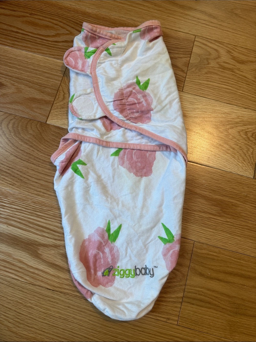 ZiggyBaby Pink Floral Swaddle Sleep Sack for Kids